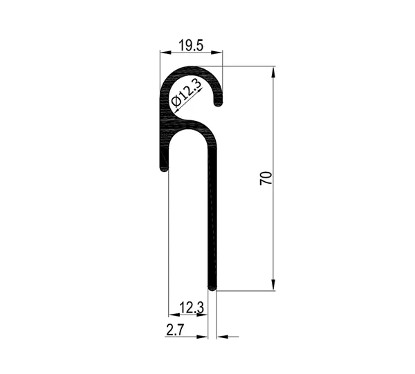 Curtain Tensioner Hook