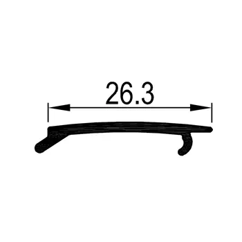 Cap for T and Corner Aluminium