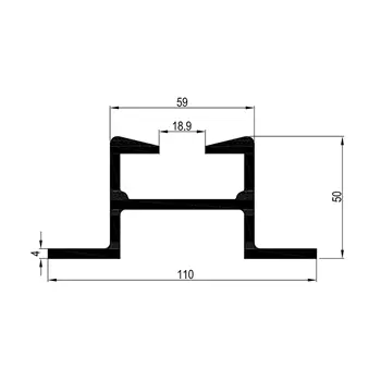 Meat Hook Rail