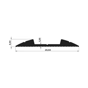 Tarpauling Fixing Aluminium 6 m